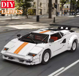 Bloques construcción Mould King Lamborghini Countach de 1.349 piezas por 21.09€