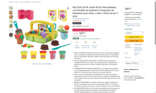 Play Doh Set Mi Jardín por $207 | Oferta Amazon