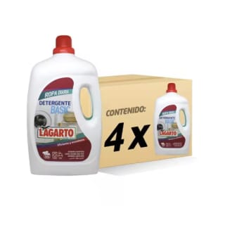 Lagarto Detergente Líquido Basic 4x55 Lavados por 19,99€