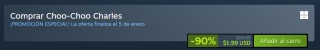 Choo-Choo Charles por $23 | Oferta Steam