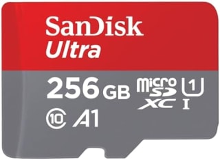 SANDISK 256GB Ultra microSD Card + Adapter, Up to 150MB/s Read Speeds -