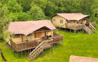 Verblijf in een 6- of 8-persoons Luxe Lodgetent op Duinrell via tripper