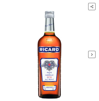 Spiriteux Anisé Pastis de Marseille 45% RICARD à 15,99€