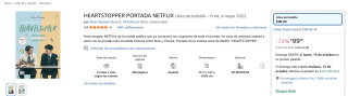 Heartstopper Portada Netflix por $99 | Oferta Amazon