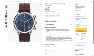 Reloj Timex Marlin 40mm Acero Inoxidable por $2,341 | Amazon