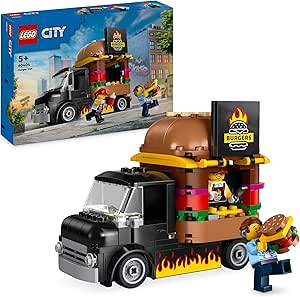 LEGO City Camión Hamburguesería, Food Truck 60404 por 11.99€