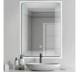 Espejo 3D LED Touch 37.5x52.5cm por $280 | Oferta Mercado Libre