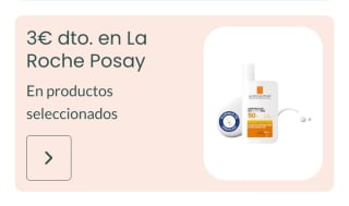 -3€ de Dto en La Roche Posay.