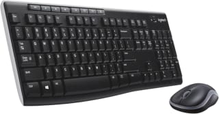 Logitech MK270 - Draadloos Toetsenbord en Muis - Qwerty voor €19,99 bij Amazon
