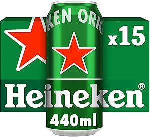 Heineken Lager 15 Pack Cans for £11 with Subscribe & Save