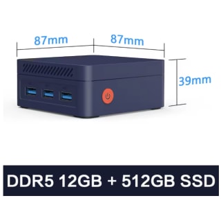 MLLSE Mini PC G2 Pro 12GB RAM 512GB ROM por 101,07€