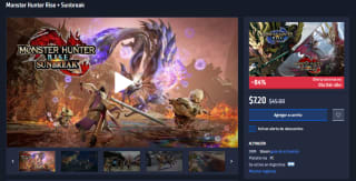 Monster Hunter Rise + Sunbreak por $125 | GamersGate