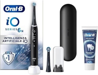 Oral-B iO 6N Zwart + extra iO Gentle Care opzetborstel voor €92,37 bij Amazon