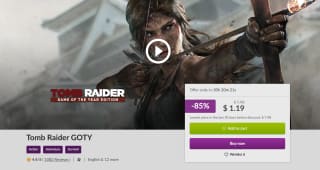 Tomb Raider GOTY por $17 | Oferta GOG