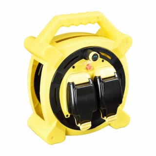 Masterplug 20M Weatherproof Cable Reel – 2 x IP54 Sockets – £29.99