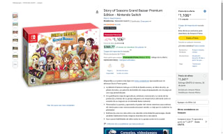 Story of Seasons Grand Bazaar Premium por $996 | Amazon