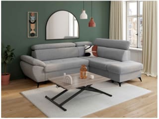 Canapé d'angle droit convertible ANNA à 444,50€