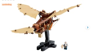 LEGO Icons De vliegmachine van Leonardo da Vinci voor €38,99 bij Coolblue