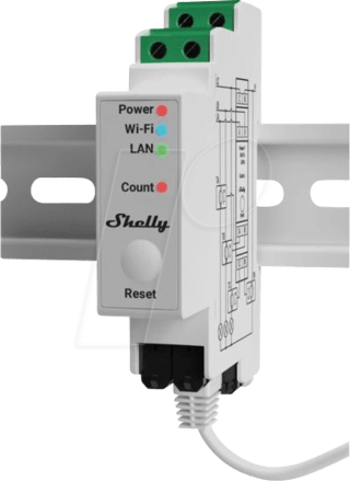 Consommateur d'électricité triphasé Shelly Pro 3EM à 75,64€