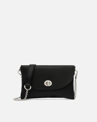 Bolso Bandolera mini de fiesta color negro por 6€