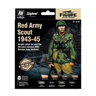 Set Model Color: Red Army Scout. VALLEJO por 24.99€