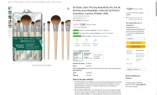 Set de Brochas EcoTools 5 Piezas por $129 | Oferta Amazon