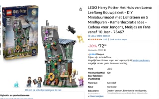 LEGO Harry Potter Luna Lovegood's Huis 76467 voor €72 bij Amazon