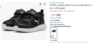 Puma Fun Racer 2 Sneakers Junior voor €26,95 bij Amazon