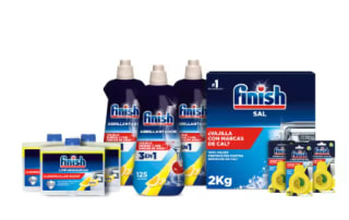 Pack Finish 3 Abrillantador + 3 Ambientador +3 Limpiamáquinas + 2 Kg Sal por 31.17€