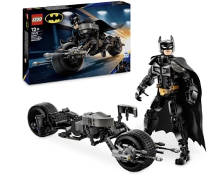 LEGO DC Batman 76273 Figura Construir Batman Moto Bat-Pod Película Caballero Oscuro