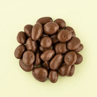 1+1 gratis op Chocolade rozijnen melk XXL 600 gram bij De Notenshop