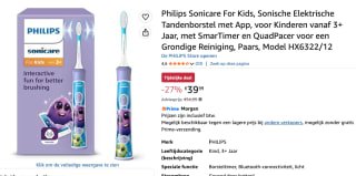 Philips Sonicare For Kids voor €39,99 bij Amazon