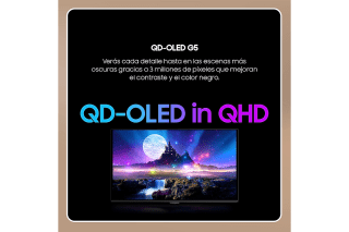 Samsung 27" Odyssey OLED G5 G50SF QHD 180Hz por 339€