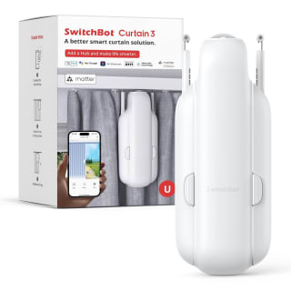 SwitchBot Curtain 3 (U Rail) voor €50,97 bij Amazon
