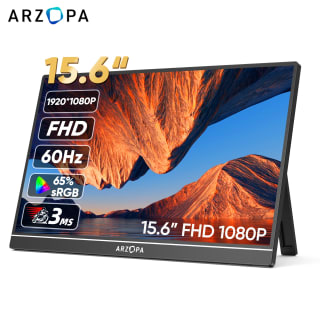 ARZOPA monitor portátil 15,6 pulgadas FHD por $1,006 en AliExpress