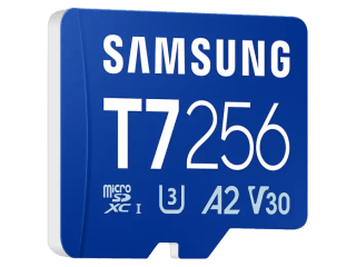 Tarjeta Micro SDXC Samsung T7 MB-MB256T 256 GB por 51,99€ en MediaMarkt