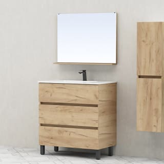 Ensemble meuble sous-vasque Teide 80 cm pour 139€ chez Castorama