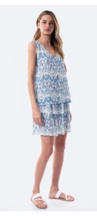 Falda corta con volante y estampado de mujer TEX por 5.99€.