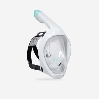 Masque easybreath snorkeling de surface adulte, gris pour 14,99€ chez Decathlon