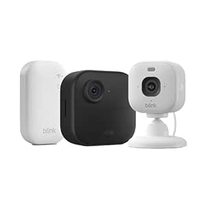 Caméra de surveillance connectée Blink Outdoor 4 + Caméra Mini 2K+ Blink à 29,99€