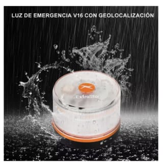 Luz Emergencia Coche Homologado DGT v16 SIM Datos Pagados 2038 por 22.50€