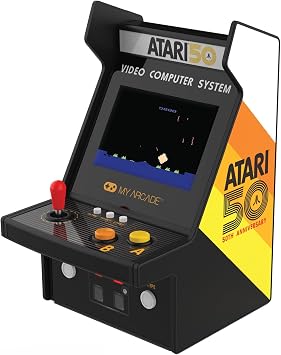 MY ARCADE DGUNL-7013 Atari Micro Player Pro (100 juegos) por 29,99€ en Amazon