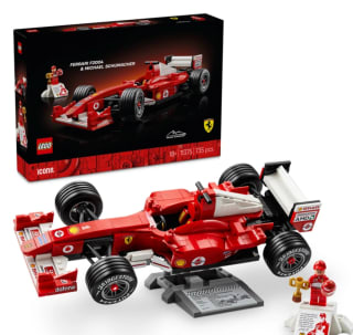 LEGO Icons 11375 Ferrari F2004 et Michael Schumacher à 77,99€