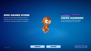 Fortnite Compañero Mono Dardero por $63 | Epic Games