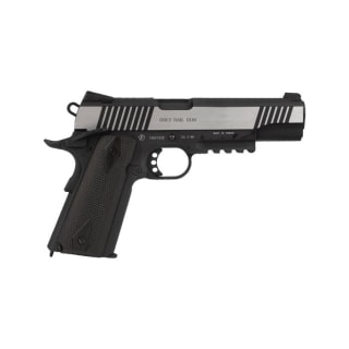 Colt 1911 Rail Gun GBB CO2 - Noir & Silver pour 64,96€ chez Evike Europe