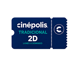 Boleto Cinépolis Tradicional 2D (lunes a domingo) por $55 en Walmart Beneficios