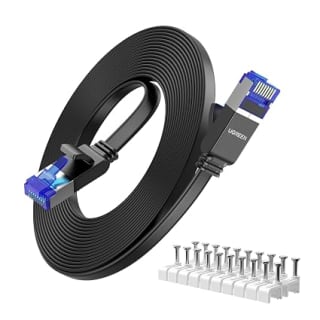 UGREEN 5M Cat 8 Câble Ethernet Plat pour 10,28€ chez Amazon