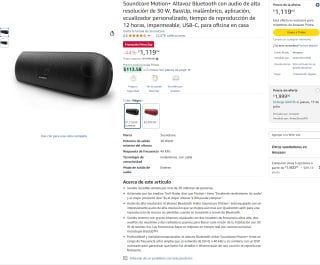 Soundcore Motion+ 30W por $1,119 | Oferta Amazon