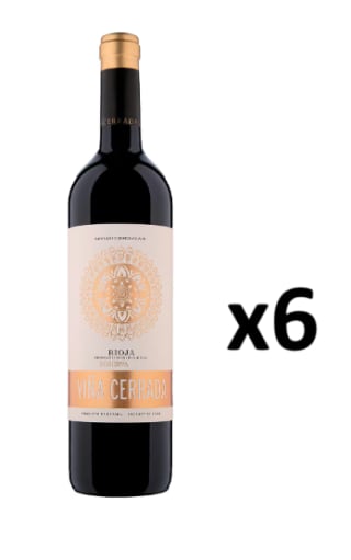 6 Botellas de Viña Cerrada Reserva 2018 por 36.8€