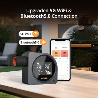 INKBIRD ISC-028BW barbecue temperatuurcontroller voor €97,99 bij Amazon